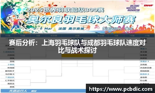 赛后分析：上海羽毛球队与成都羽毛球队速度对比与战术探讨
