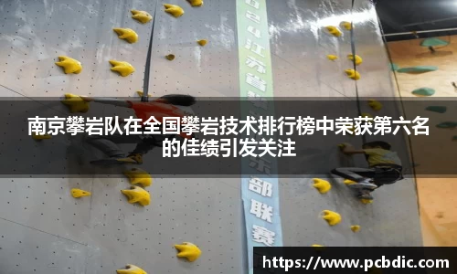 南京攀岩队在全国攀岩技术排行榜中荣获第六名的佳绩引发关注