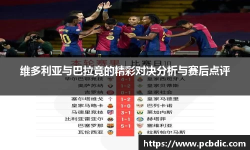 维多利亚与巴拉竟的精彩对决分析与赛后点评