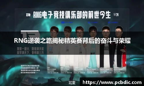 RNG逆袭之路揭秘精英赛背后的奋斗与荣耀